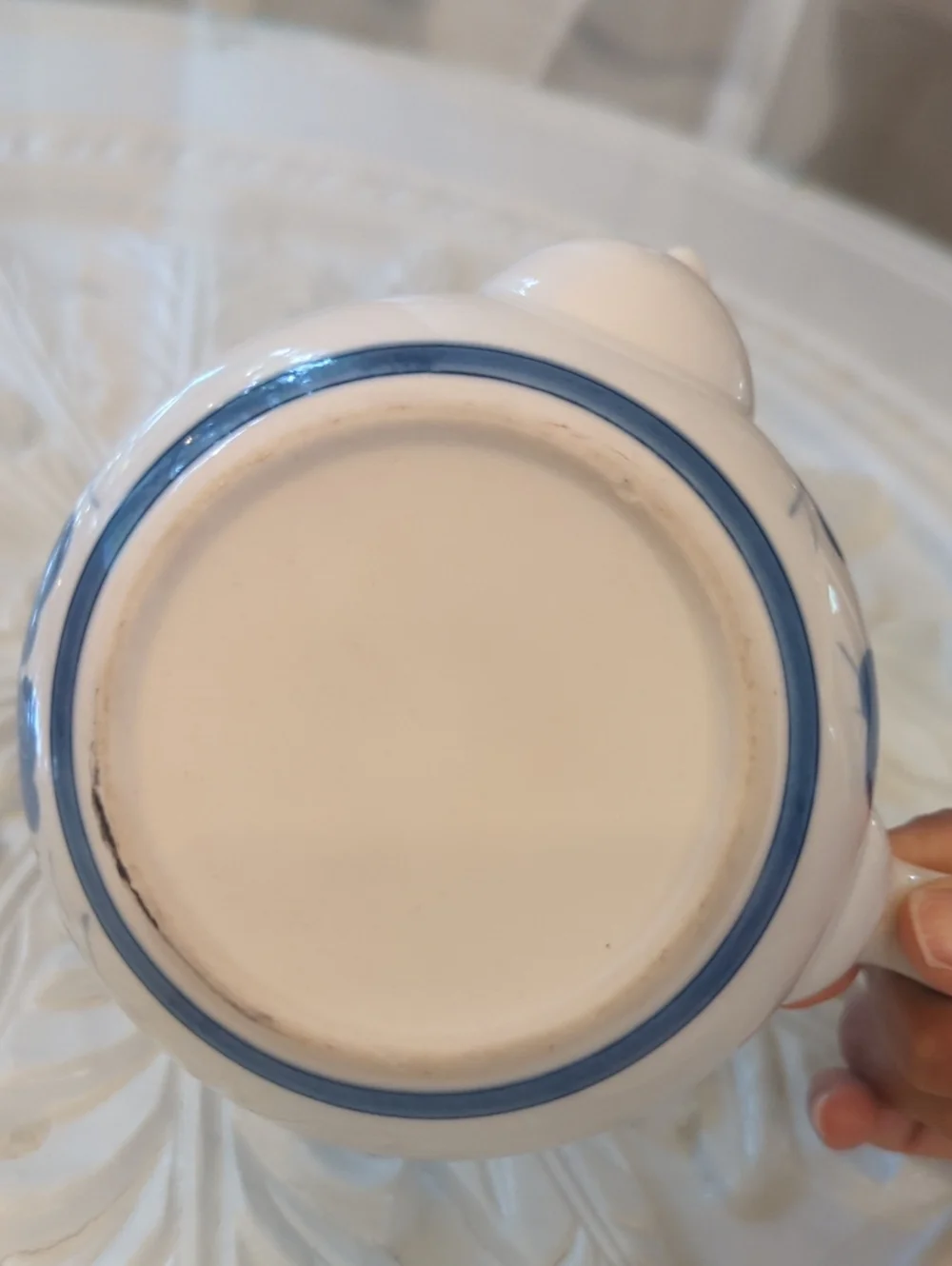 Saikai Pottery Japanese kyusu teapot
